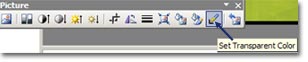 powerpoint tool for transparent color