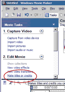 add titles to videos