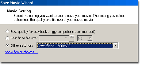 save movie wizard